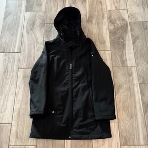 SCOTTeVEST Full Zip Jacket Womens Sz Small Travel Tech Multi Pocket Hooded